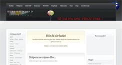 Desktop Screenshot of kurdishworld.com
